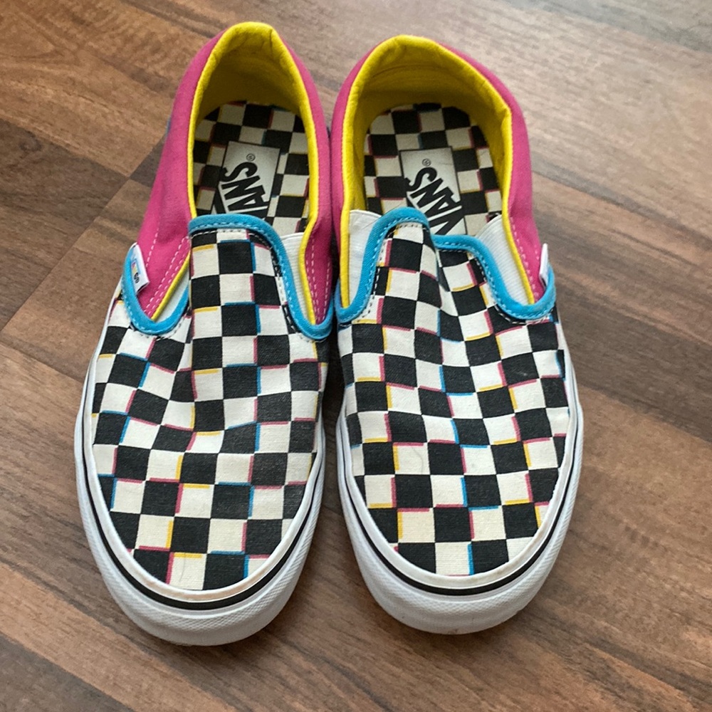 Vans slip on sneakers